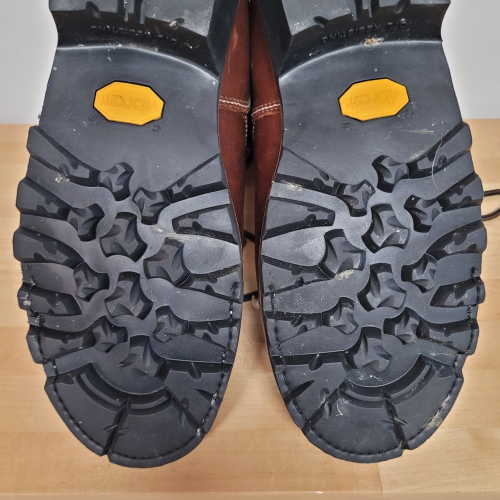 Golden Retriever Work Boots Men 14W Brown Leather Sympatex Vibram Gorpcore 9010 - Picture 12 of 12